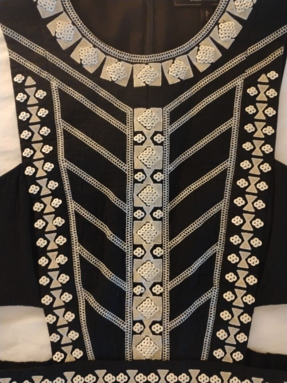 BCBG Maxazria Black Cocktail Dress With Cut Outs Sz 6 Worn Once Gypsy Goddess